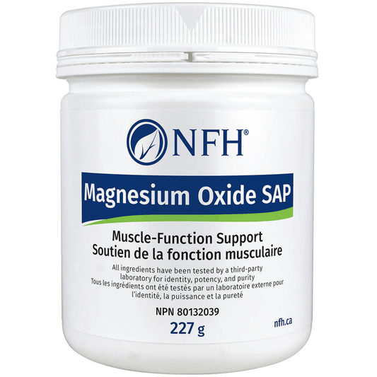 227g Unflavoured| NFH Magnesium Oxide SAP