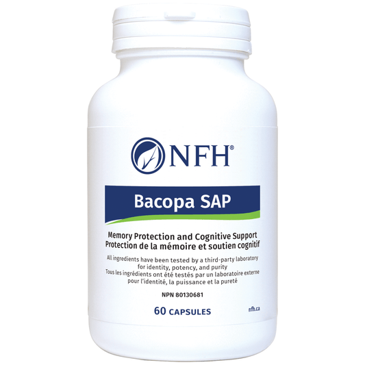60 Capsules | NFH Bacopa SAP
