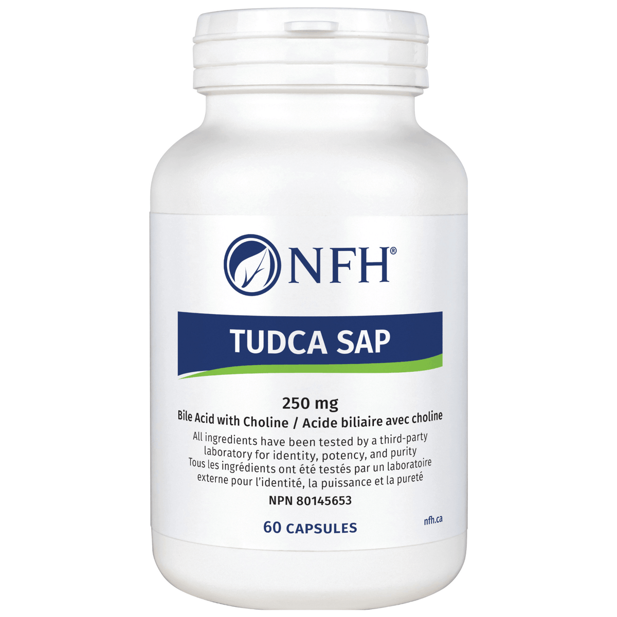 60 Capsules | NFH TUDCA SAP