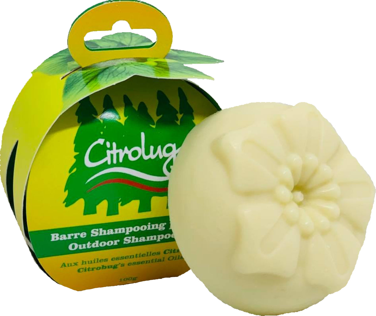 Citrobug Citrolug Shampoo Bar with Essential Oils, 100g