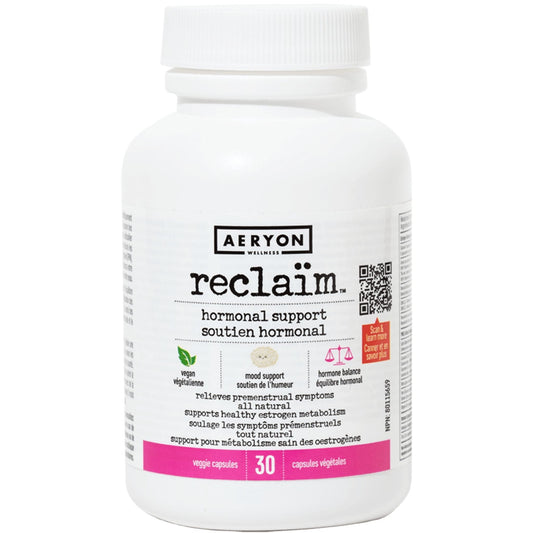 30 Vegetable Capsules | Aeryon Wellness Reclaim, Hormone Support