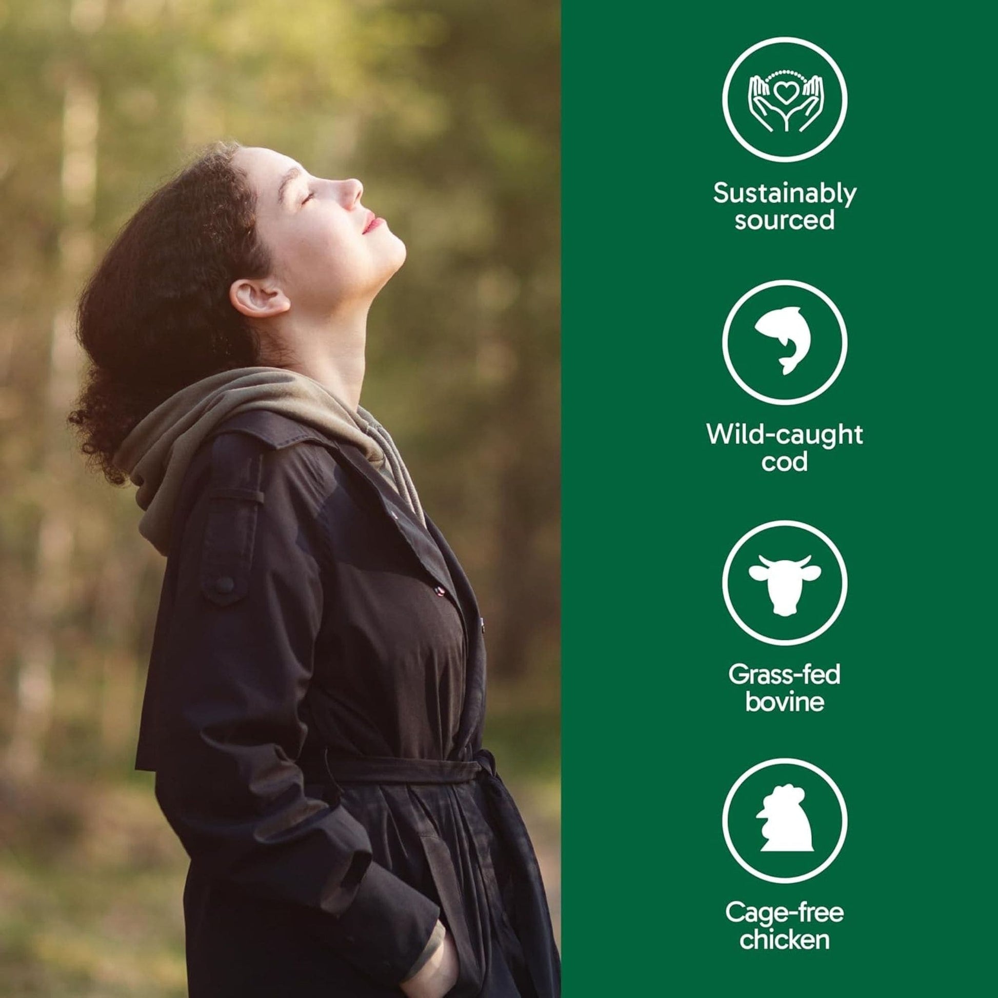 Bone Broth Flavour, 250g | Organika Full Spectrum Collagen Powder Protein type 1, 2, 3