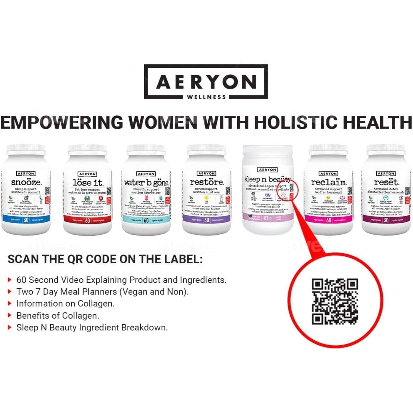 Ginger Mint Flavour, 87g | Aeryon Wellness Sleep N Beauty