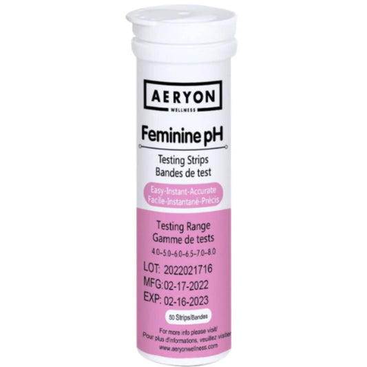 50 Strips | Aeryon Wellness Feminine PH Vaginal Strips