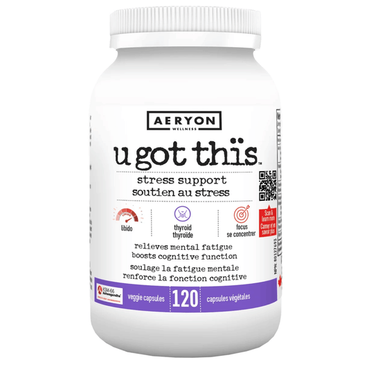 120 Vegetable Capsules | Aeryon Wellness U Got This