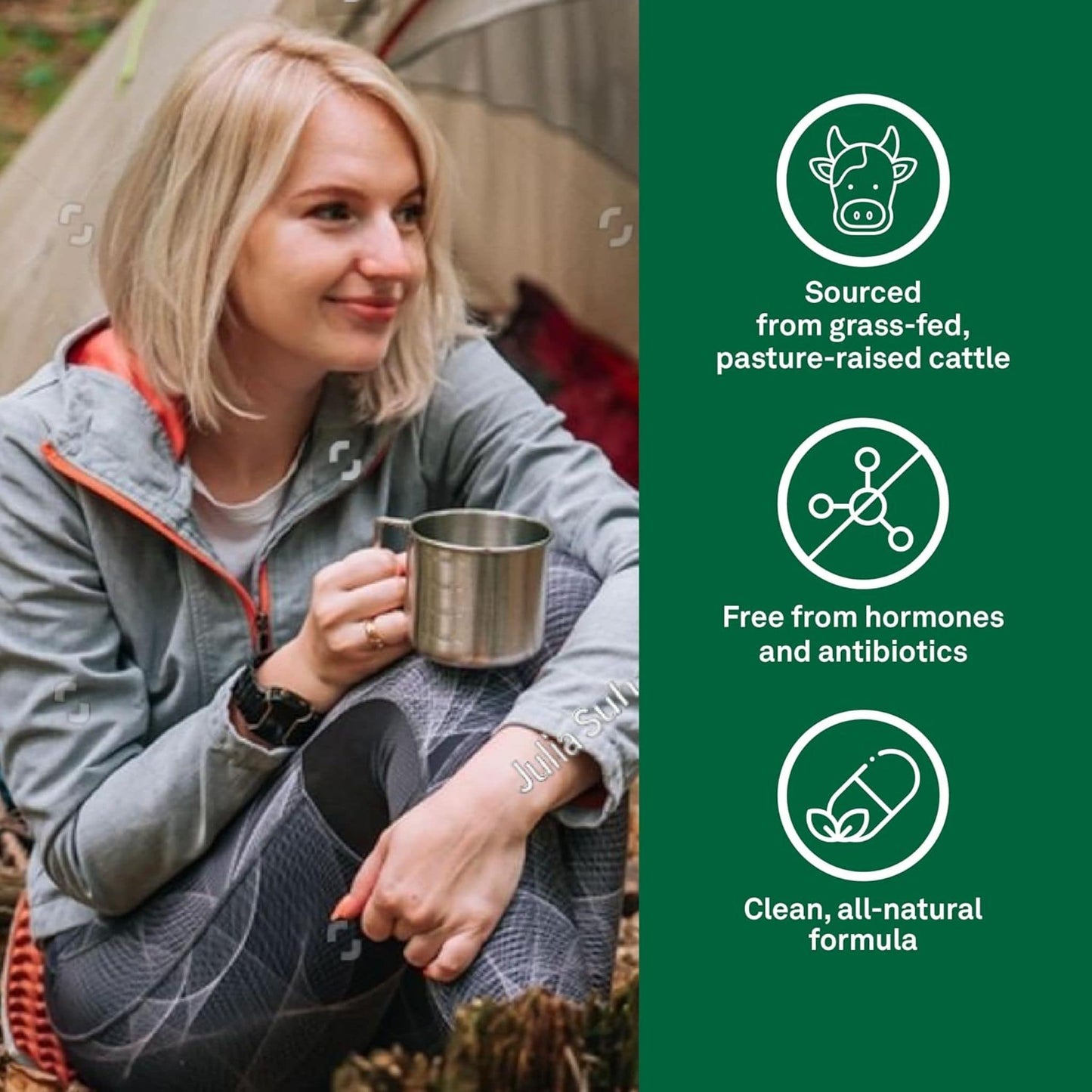 90 Capsules | Organika Colostrum 2,000 mg