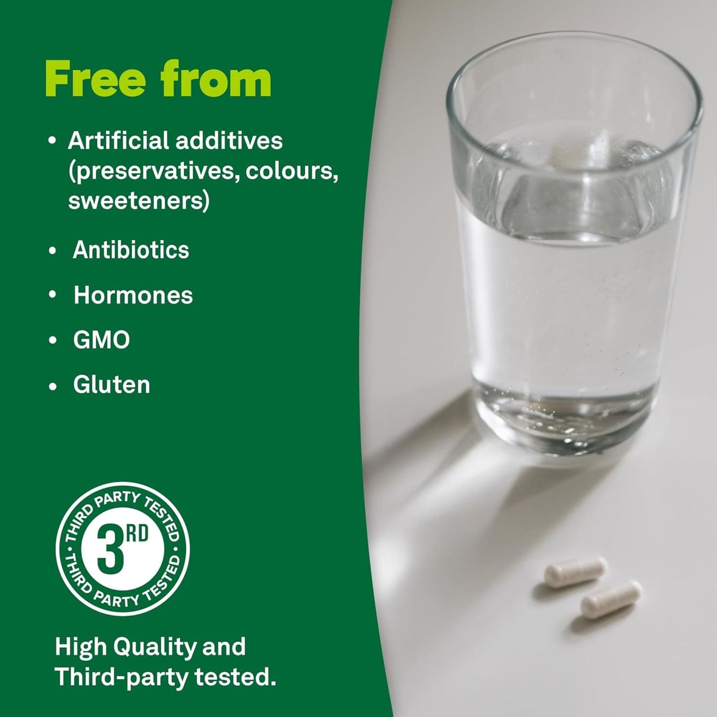 90 Capsules | Organika Colostrum 2,000 mg