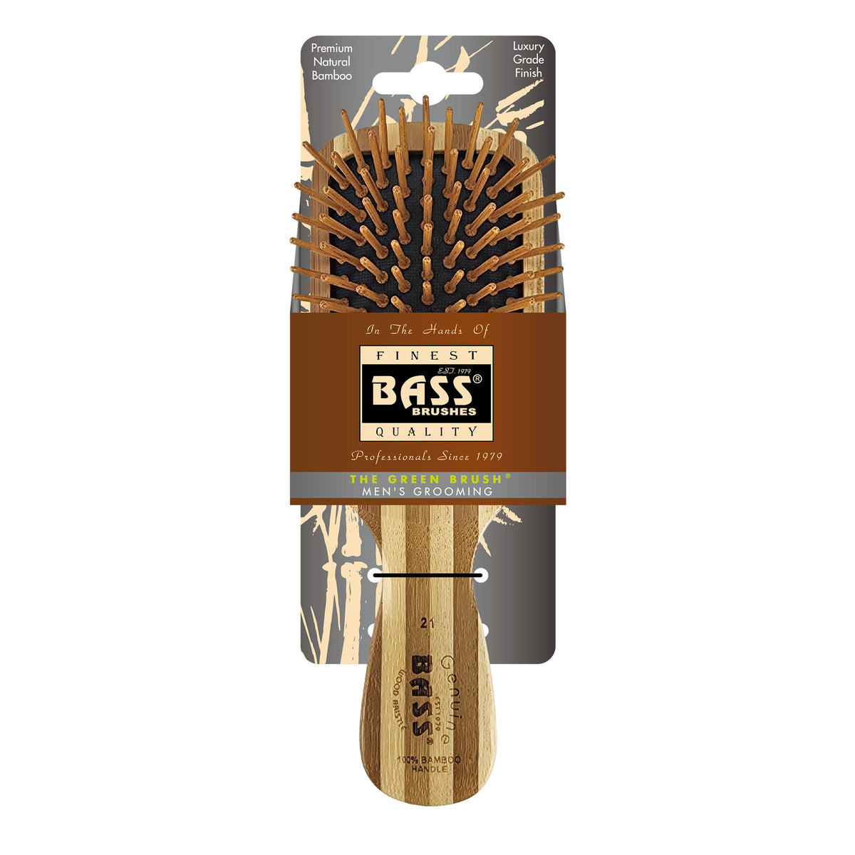 Bass Green Brush Club Brush