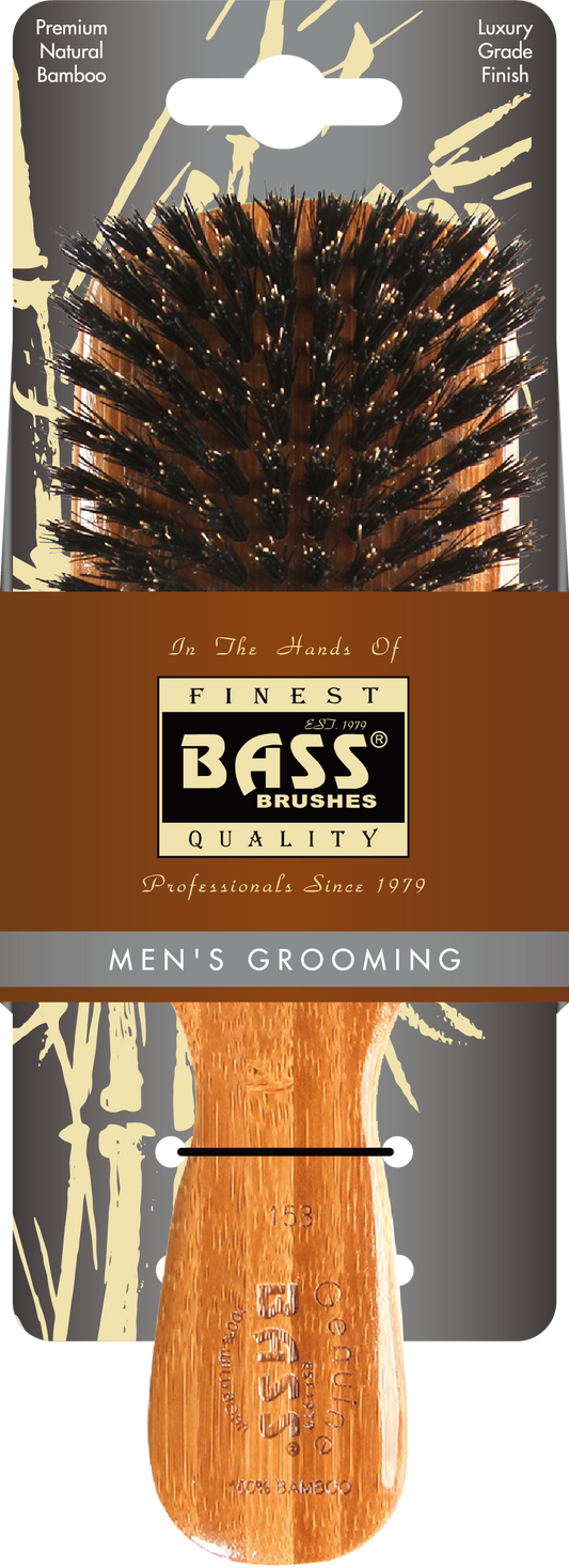 Bass Club Brush Firm Boar Bristle