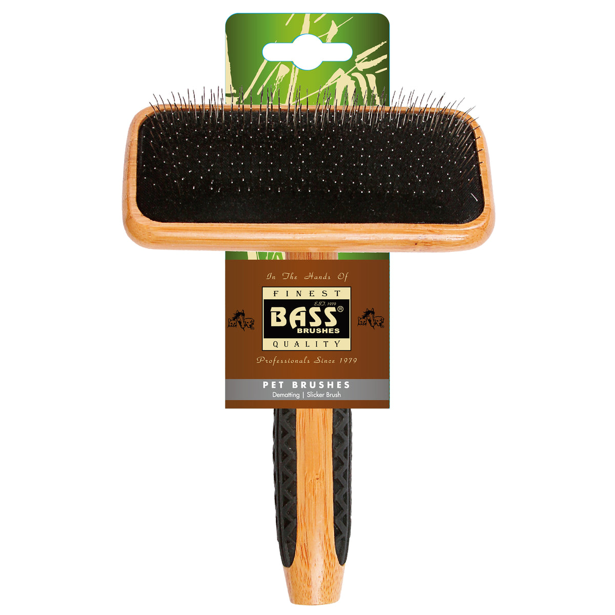 Bass De-Matting Pet Brush Firm