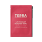 Terra Lip Product Remover Wipes for Long-Wear Lipstick and Stains, with Sweet Almond Oil and Cucumber, 30 Single Sachets