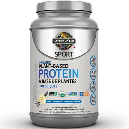 Vanilla 806g | Garden of Life Sport Organic Plant-Based Protein 806g