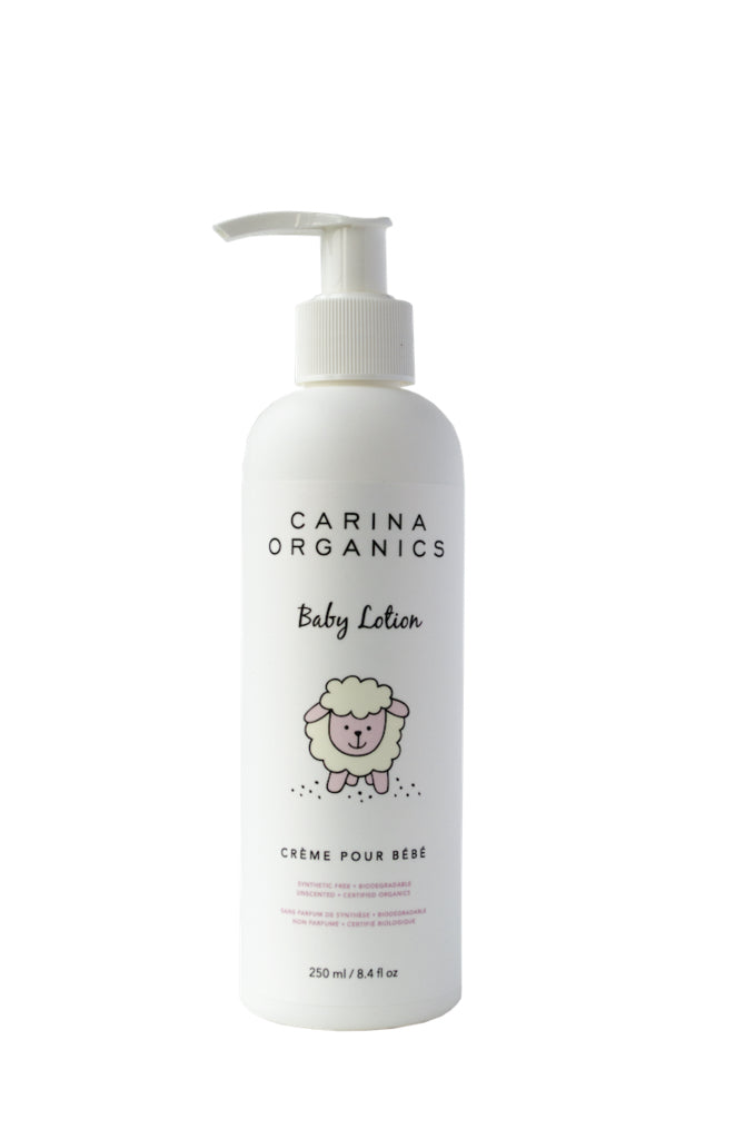 Carina Organics Unscented Baby Lotion
