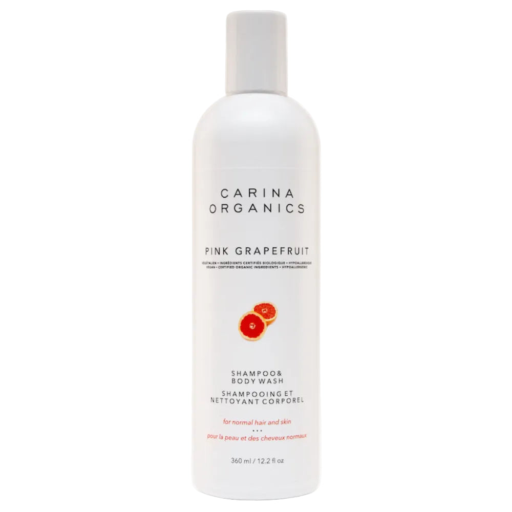 Carina Organics Shampoo & Body Wash Pink Grapefruit