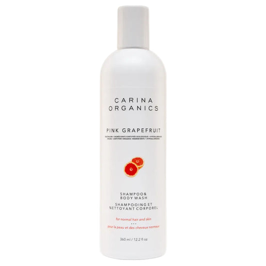 Carina Organics Shampoo & Body Wash Pink Grapefruit