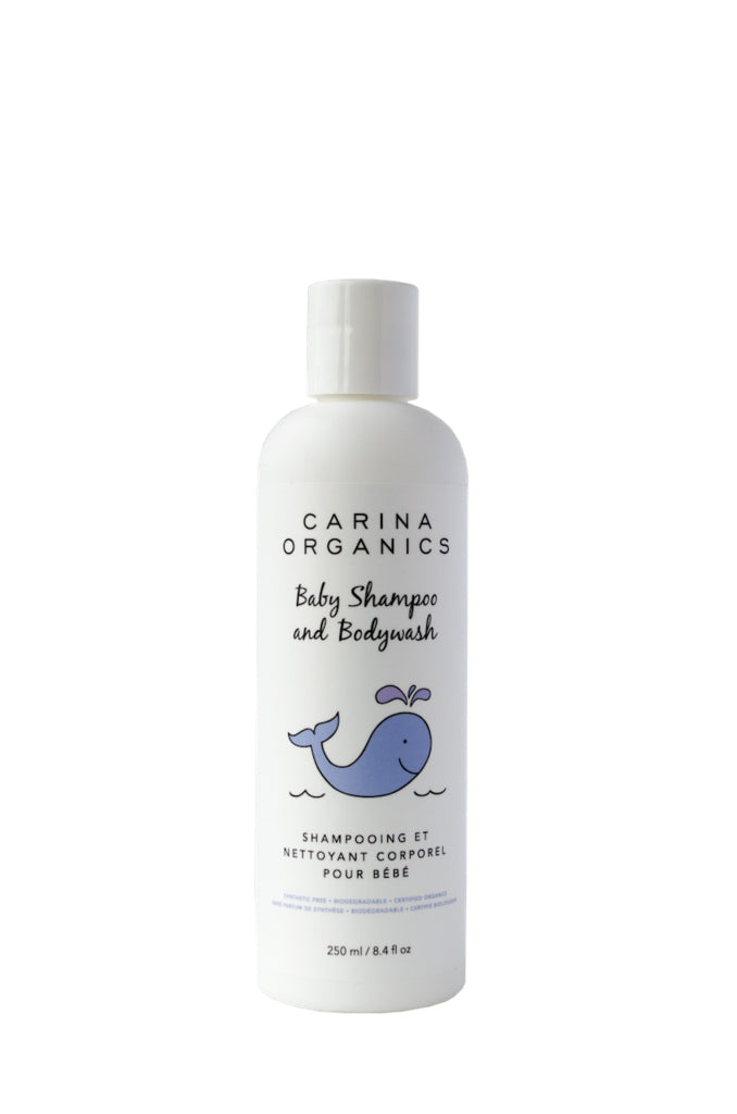 Carina Organics Baby Shampoo & Body Wash Sweet Pea