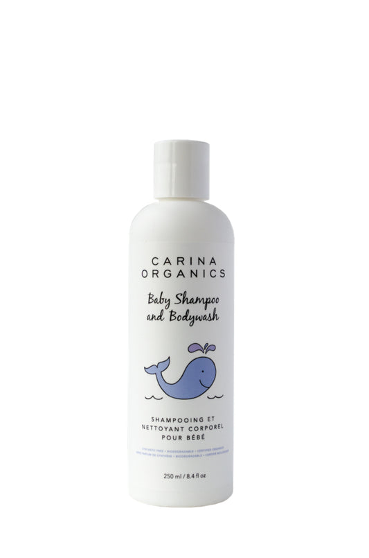 Carina Organics Baby Shampoo & Body Wash Sweet Pea