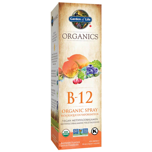 Garden of Life Organic B12 Organic Spray // raspberry flavour