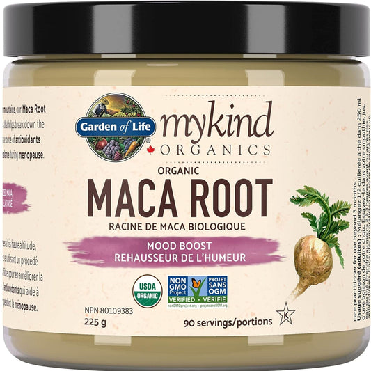 225g | Garden of Life Mykind Organics Maca Root Mood Booster
