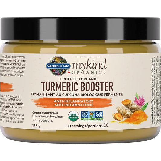 135g | Garden of Life Mykind Organics Fermented Turmeric Booster