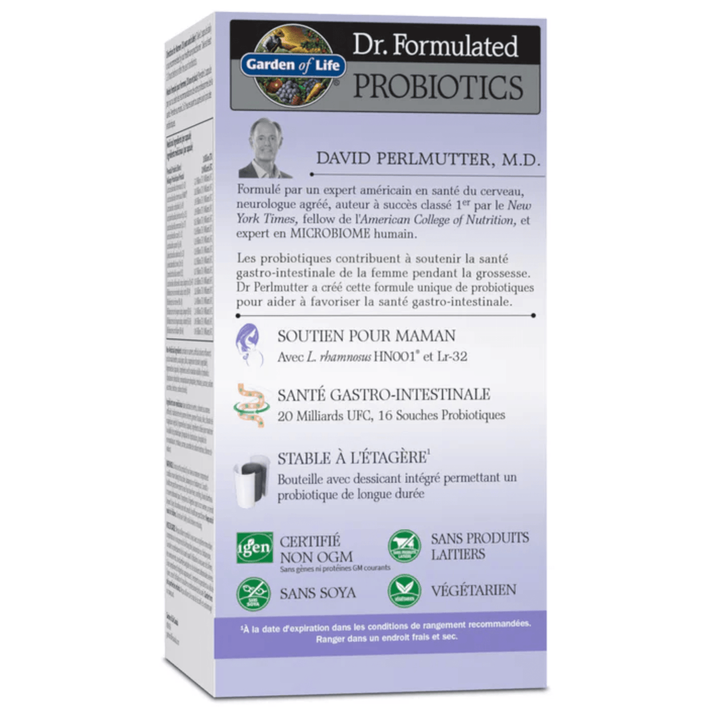 Garden of Life Dr. Formulated Probiotics, Once Daily Prenatal 20 Billion Shelf Stable