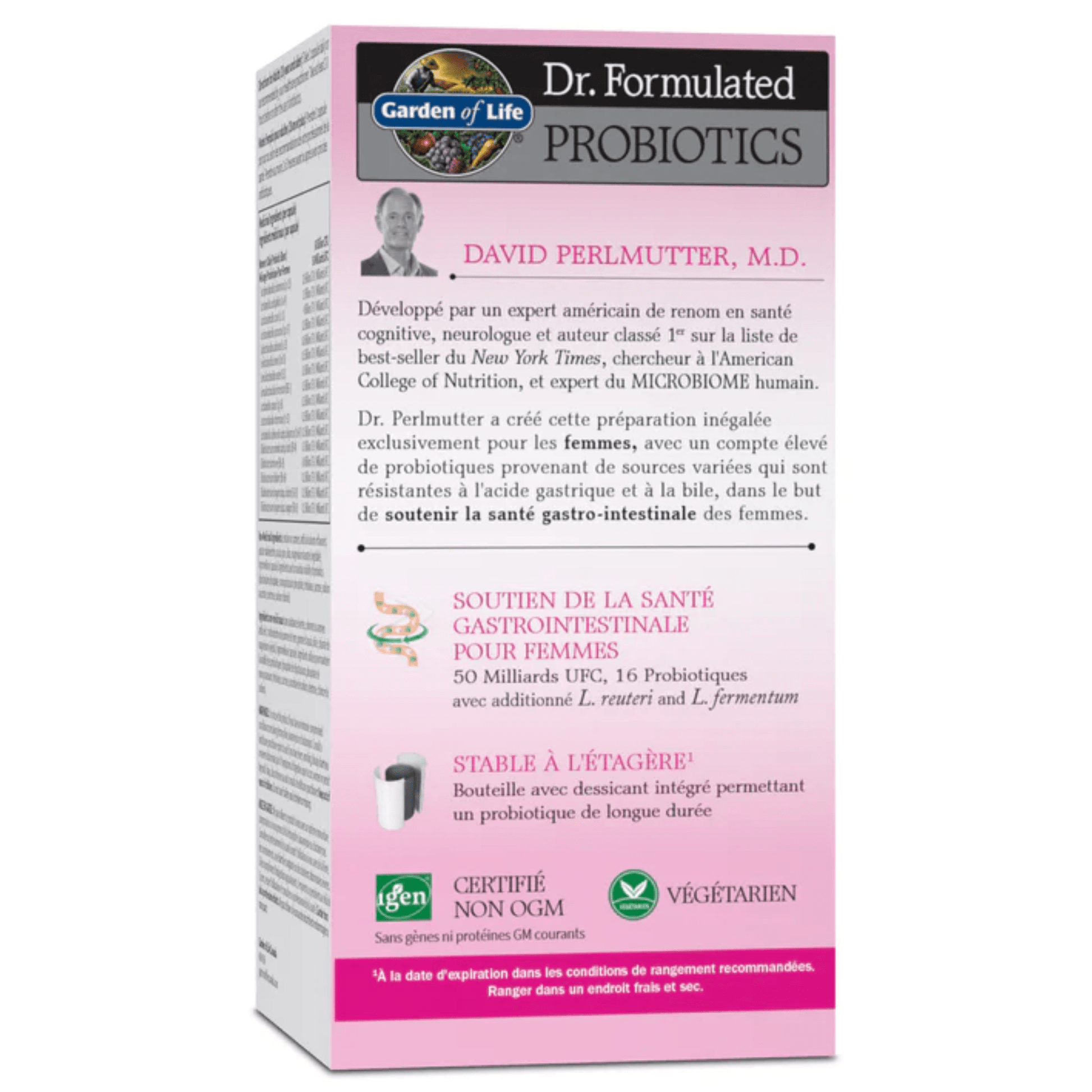 30 Vegetable Capsules | Garden of Life Dr. Formulated Probiotics Once Daily Women