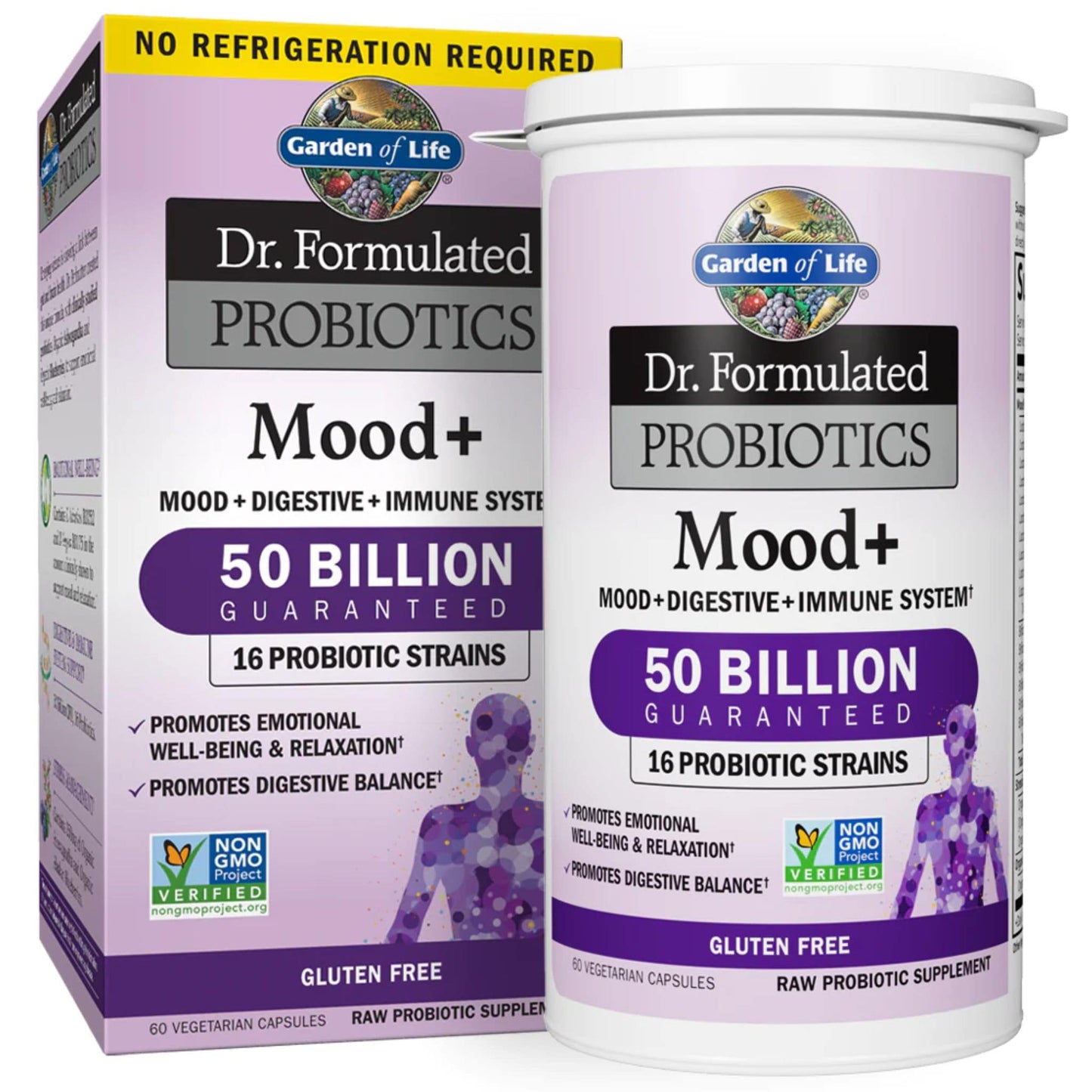 Shelf Stable | Garden of Life Dr. Formulated Probiotics Moods+ 