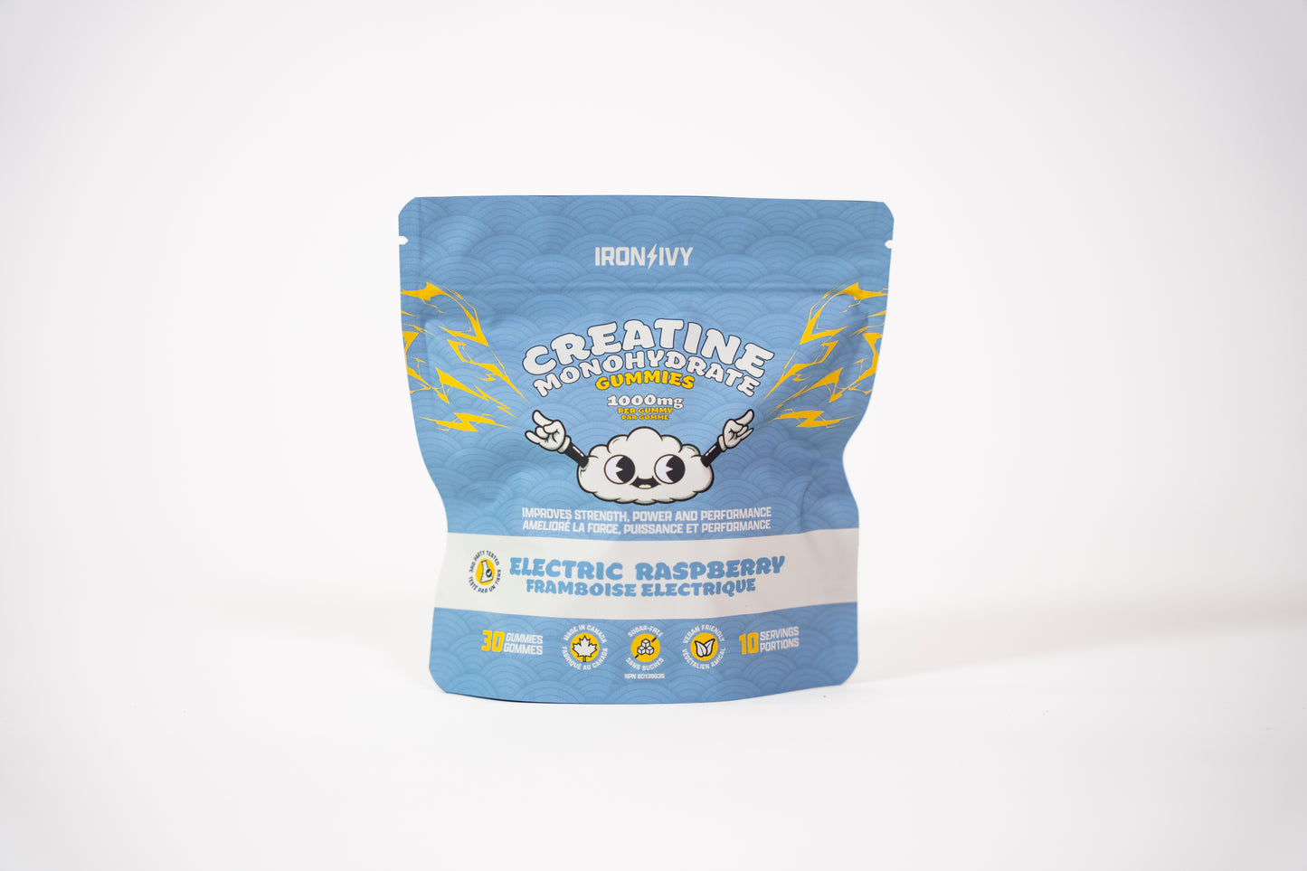Iron & Ivy Creatine Gummies 30 Gummies (Mini Pack)