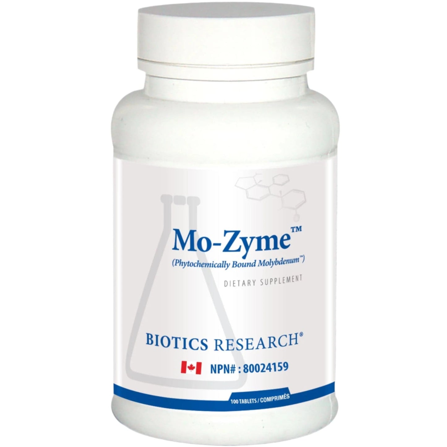 100 Tablets | Biotics Research Mo-Zyme