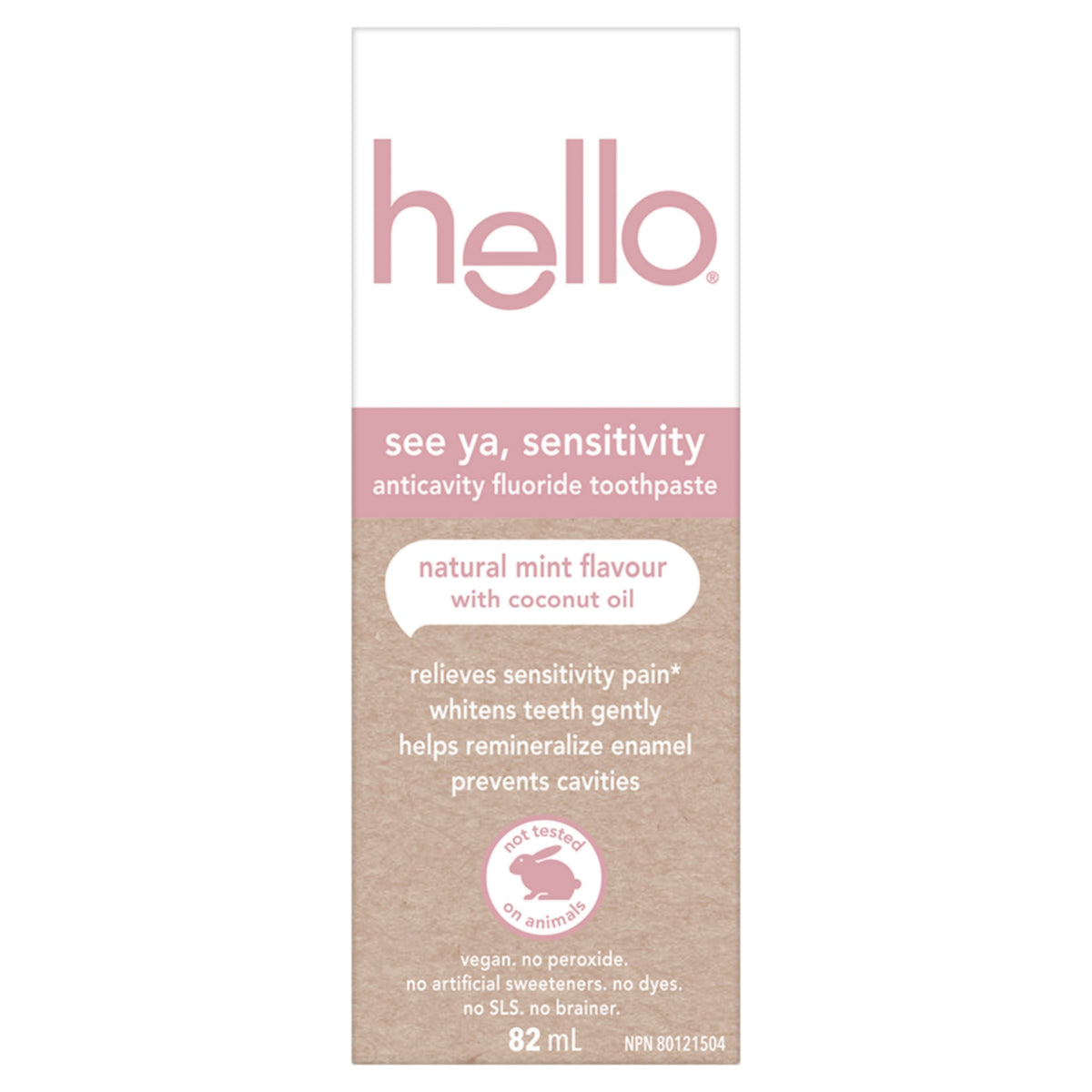 Hello See Ya Sensitivity Toothpaste