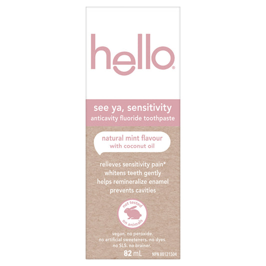 Hello See Ya Sensitivity Toothpaste