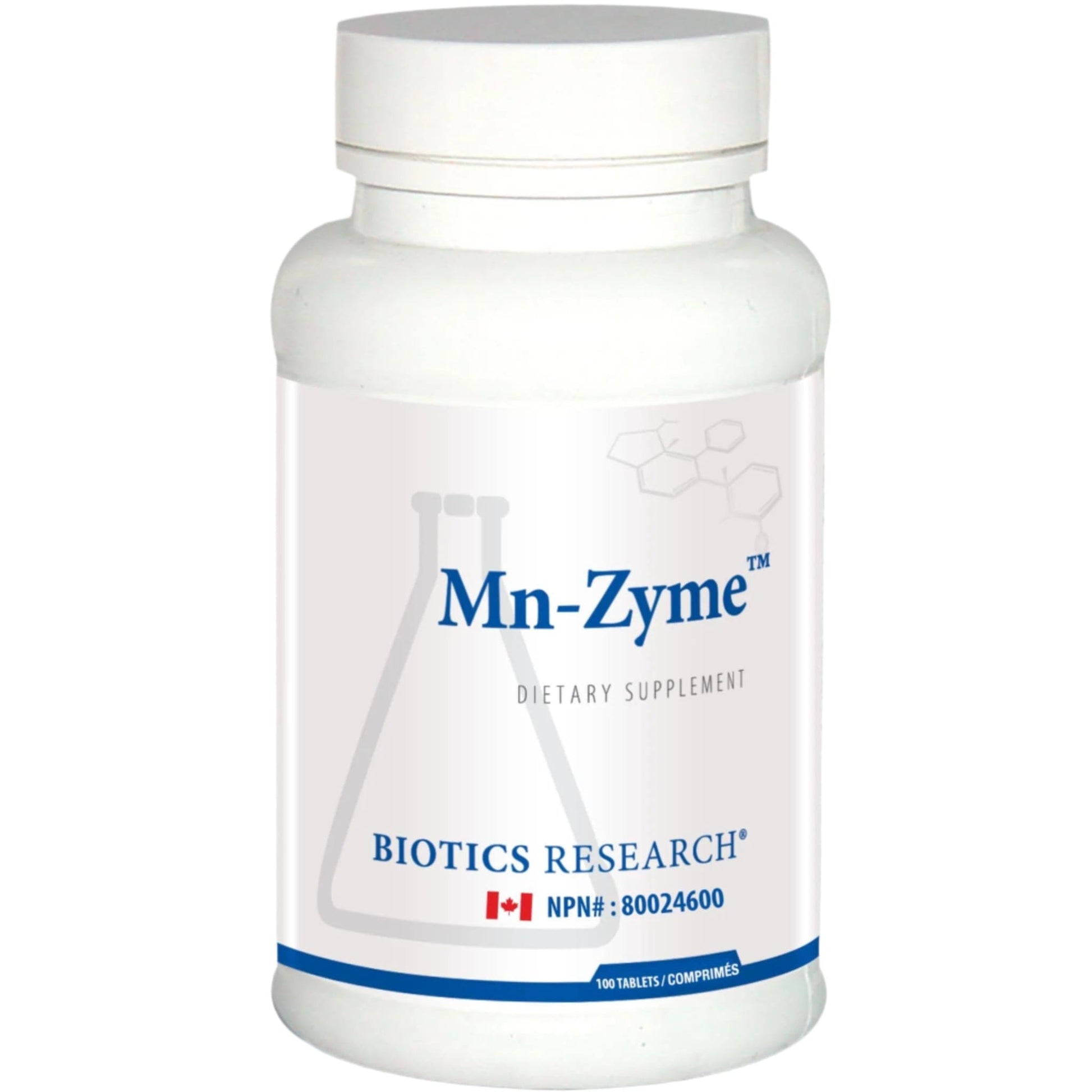 100 Tablets | Biotics Research Mn-Zyme