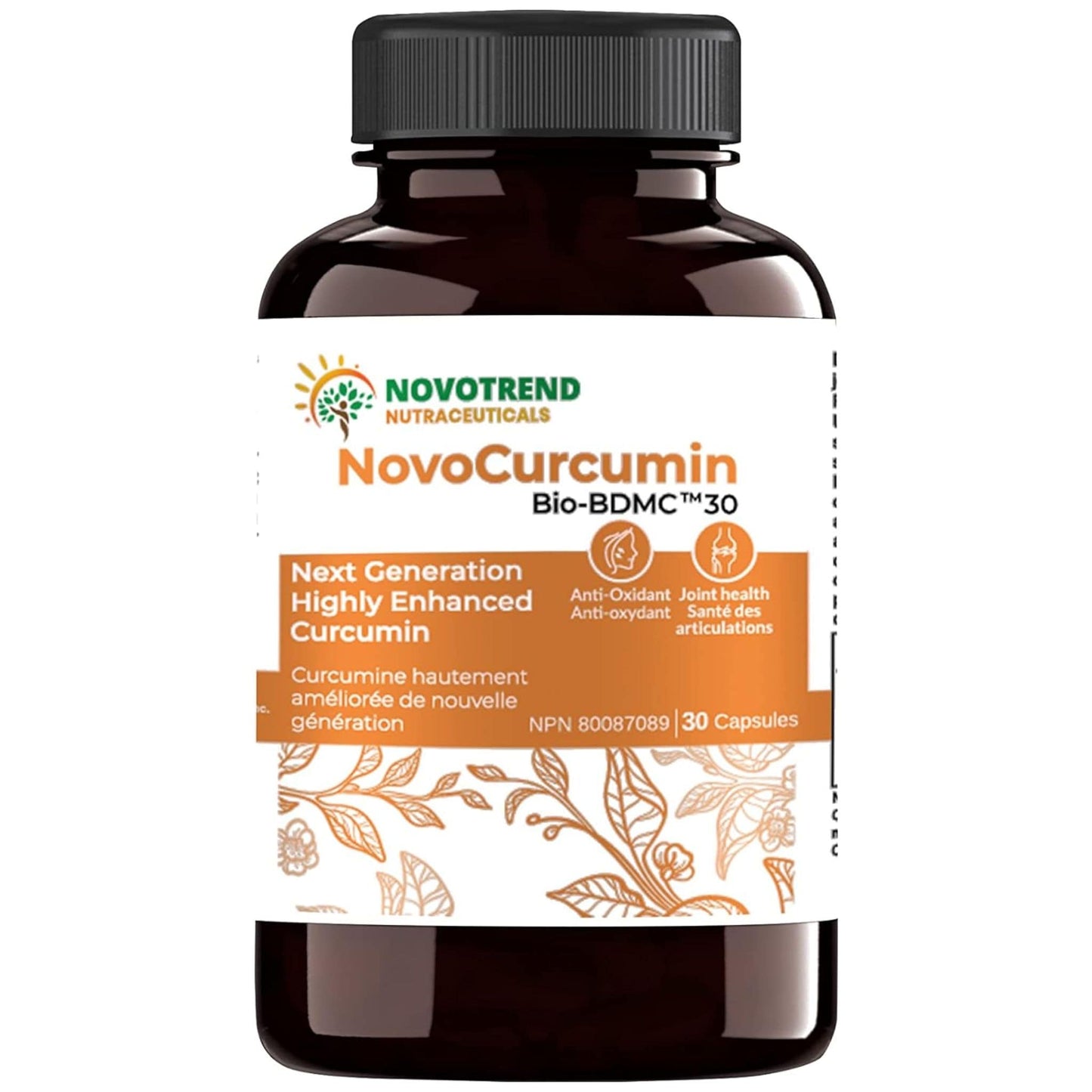 30 Vegetable Capsules | Novotrend Novocurmin Bio-BDMC30