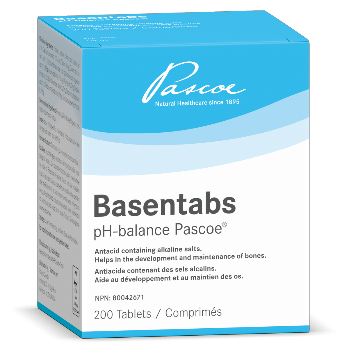 200 Tablets | Pascoe Basentabs pH-Balance 200 Tablets