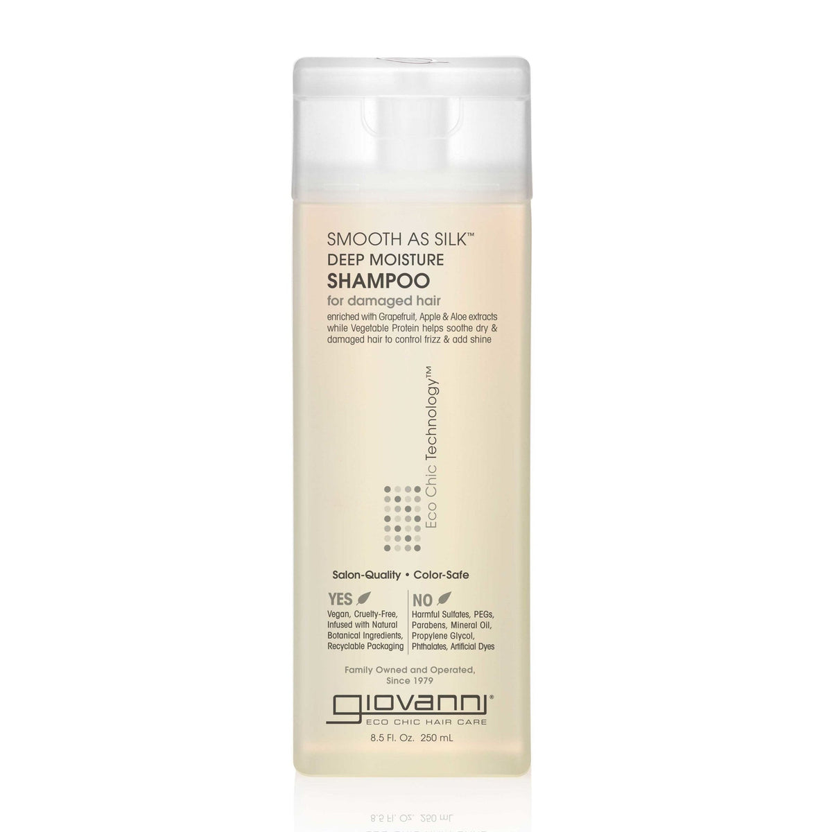 Giovanni Smooth As Silk Shampoo, 250ml
