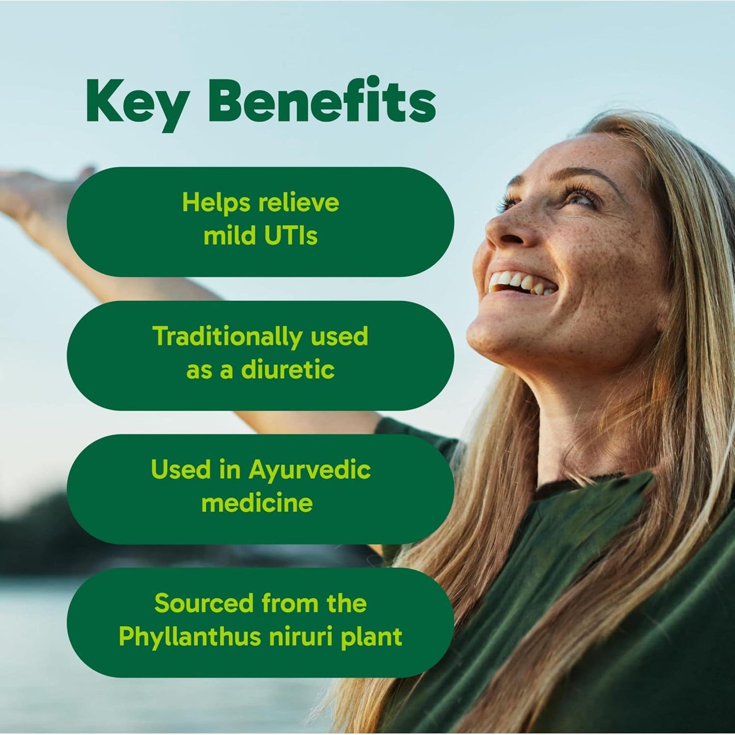 90 Vegetarian Capsules | Organika Chanca Piedra