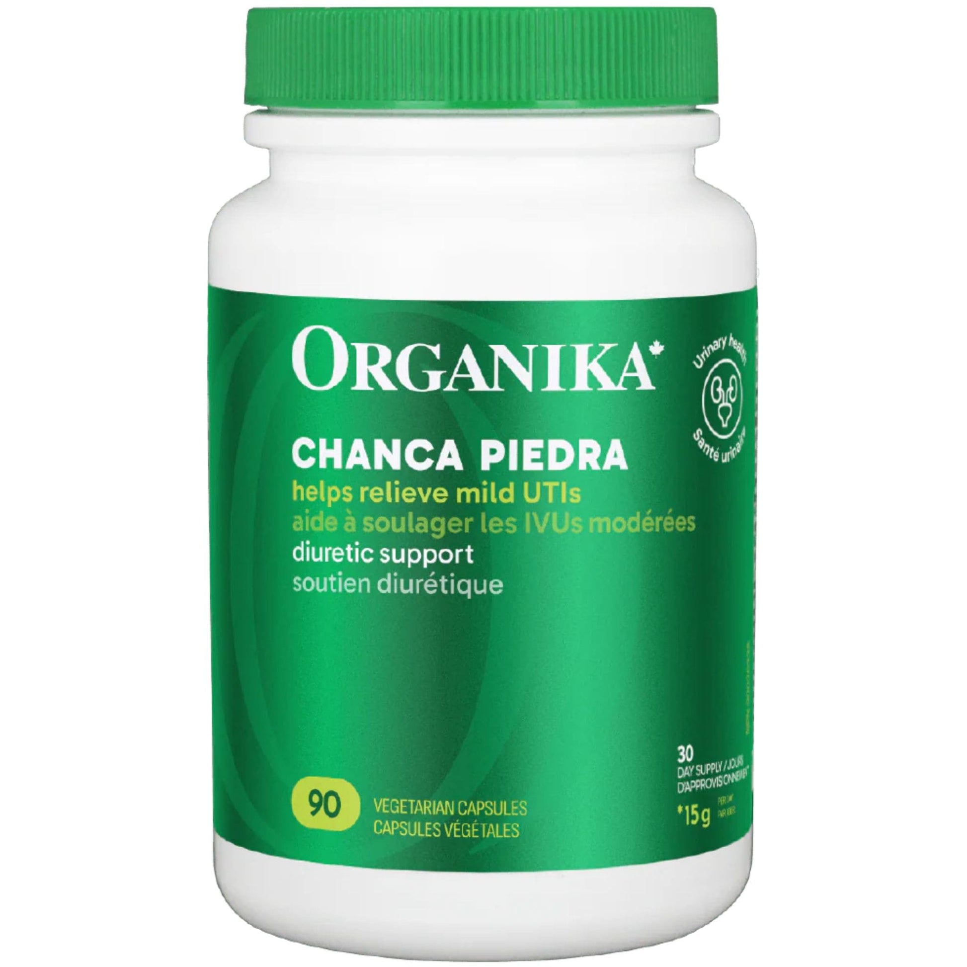 90 Vegetarian Capsules | Organika Chanca Piedra
