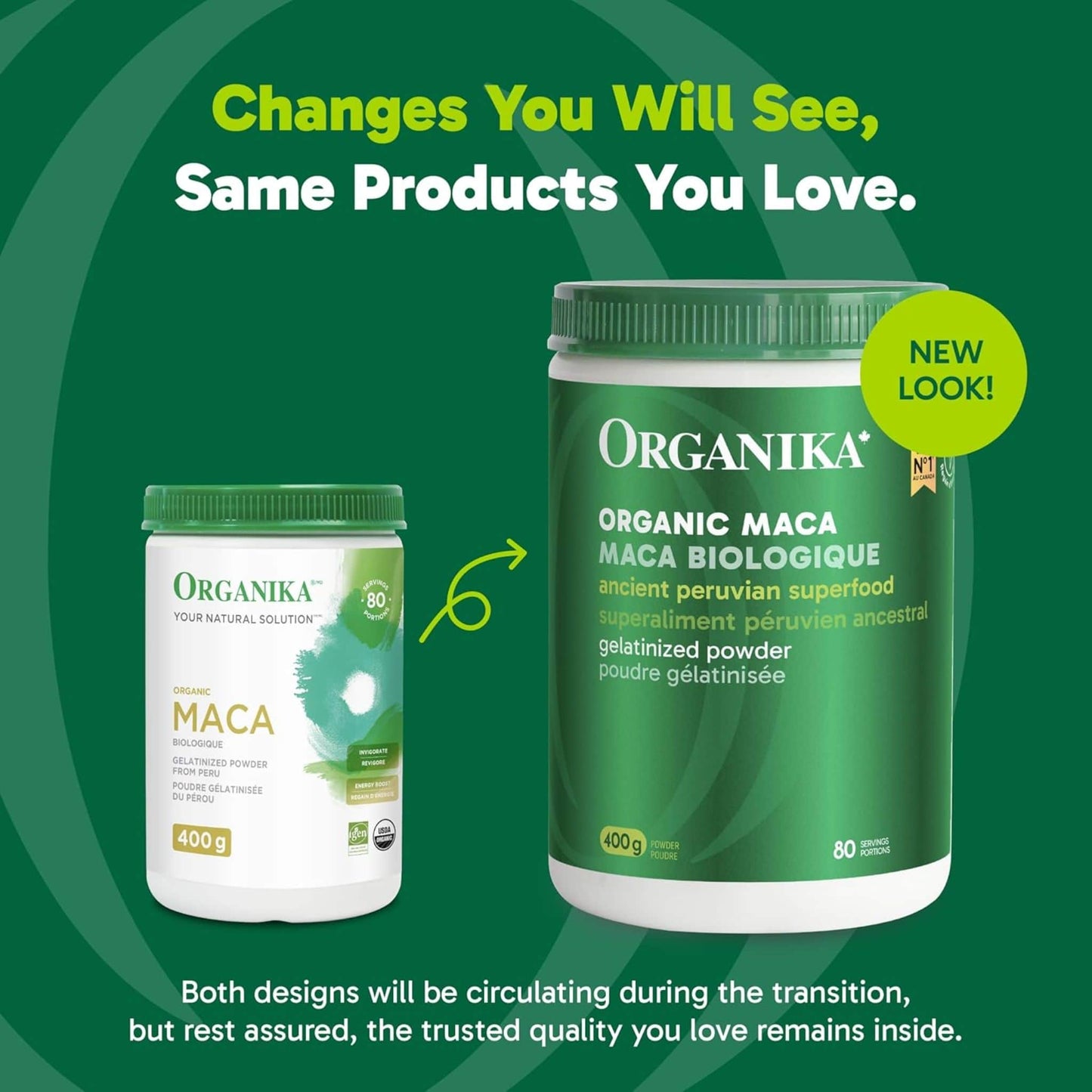 Unflavoured, 400g | Organika Organic Maca Powder