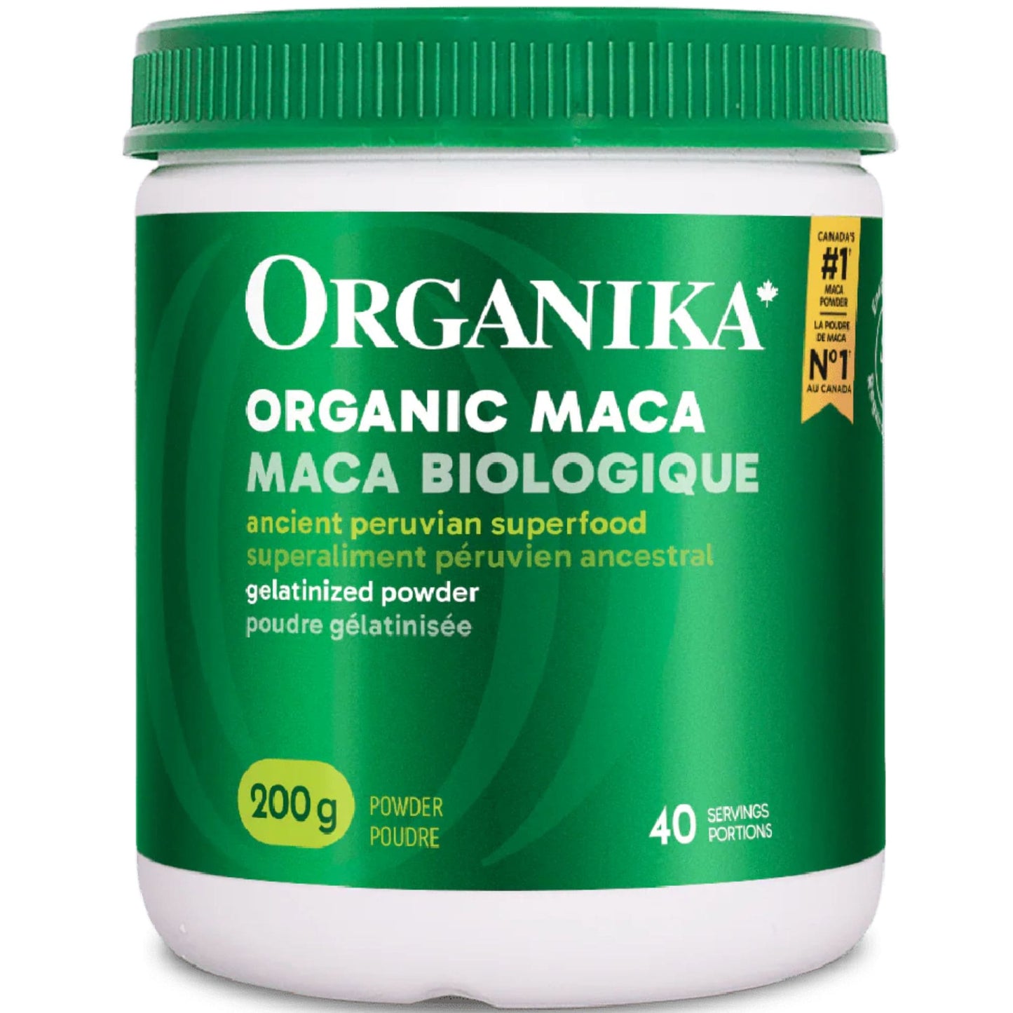 Unflavoured, 200g | Organika Organic Maca Powder