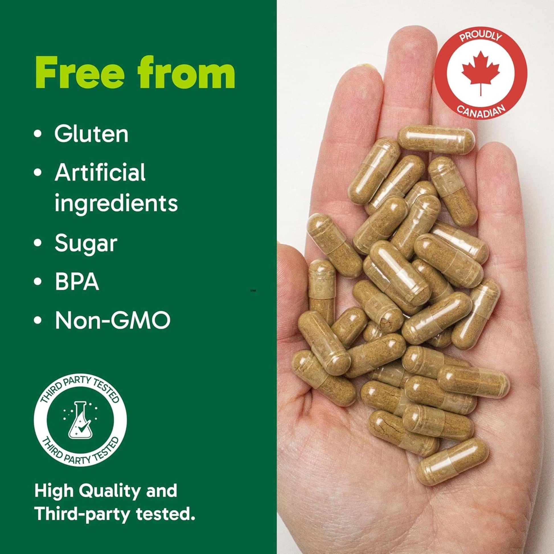 180 Vegetarian Capsules | Organika MACA 3000 mg