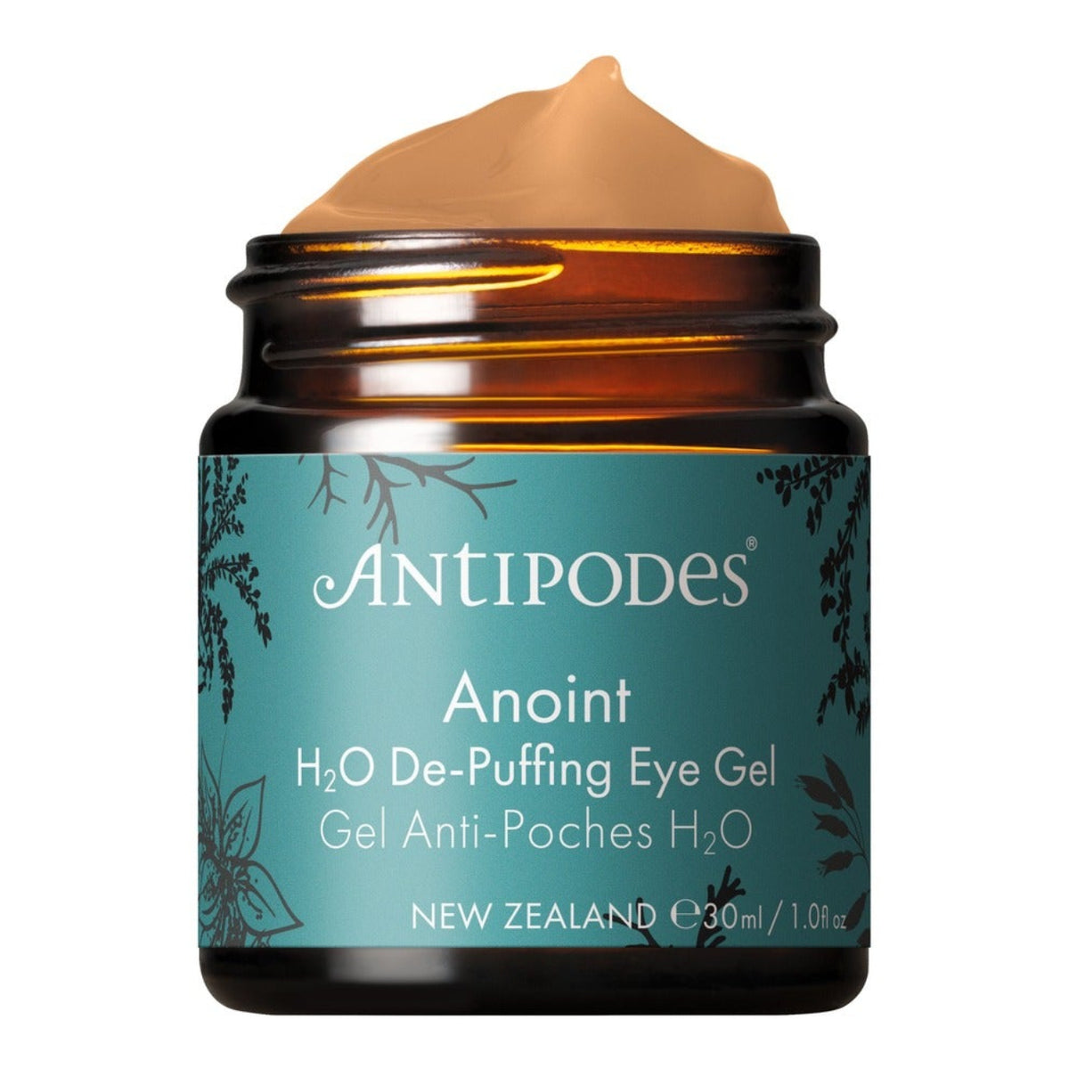 30ml | Antipodes Anoint H2O De-Puffing Eye Gel, Caffeine and Hyaluronic Acid