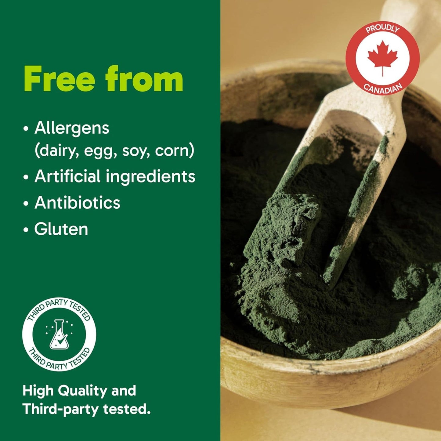 Unflavoured, 300g | Organika Organic Chlorella Powder