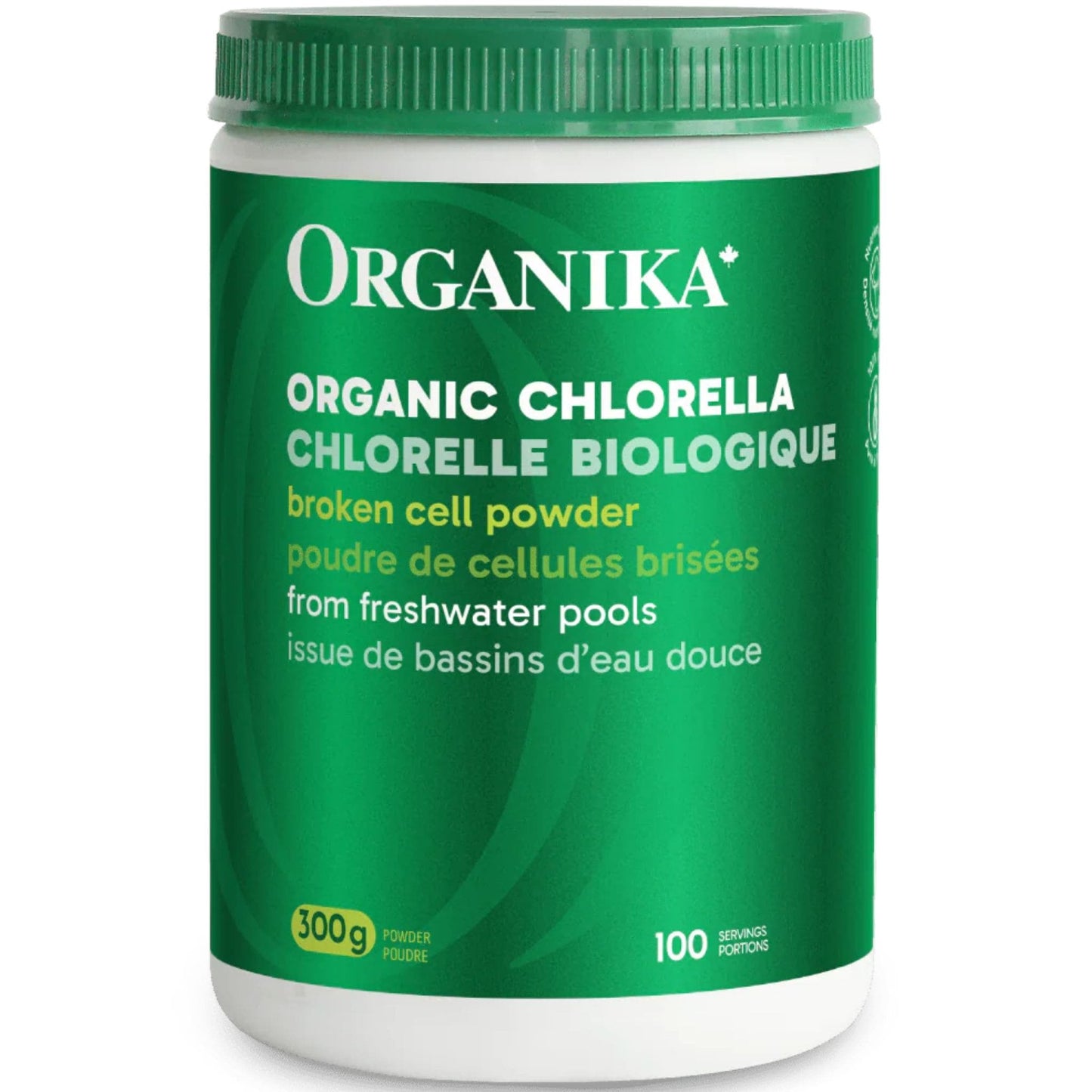 Unflavoured, 300g | Organika Organic Chlorella Powder