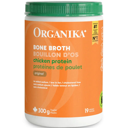 Original Flavour, 300g | Organika Bone Broth Protein Powder #flavour_original-chicken