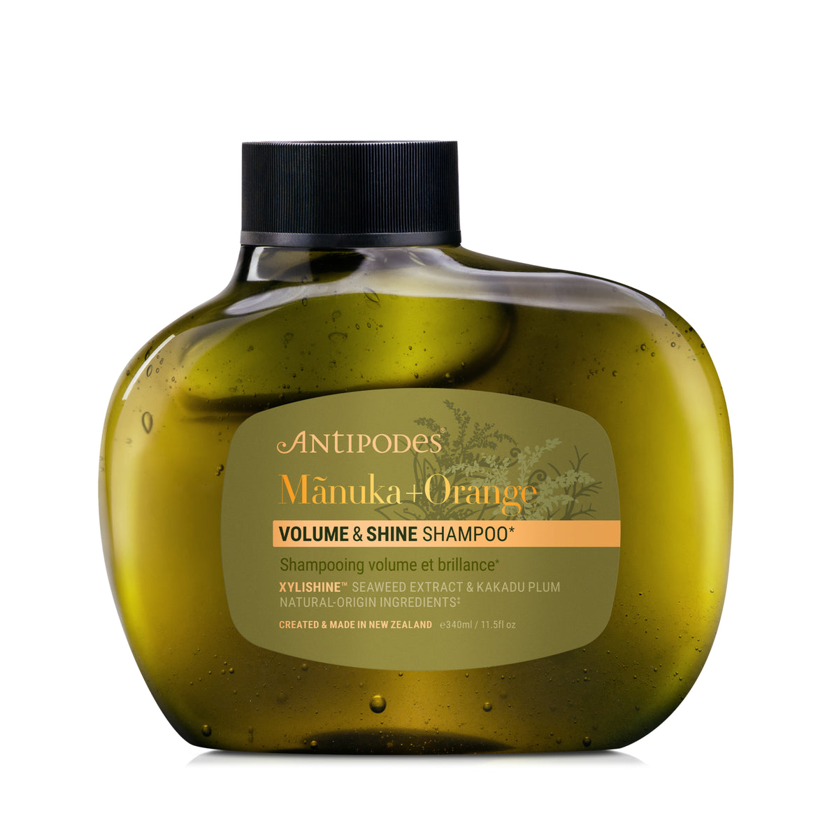 Antipodes Mānuka + Orange Volume & Shine Shampoo 340ml