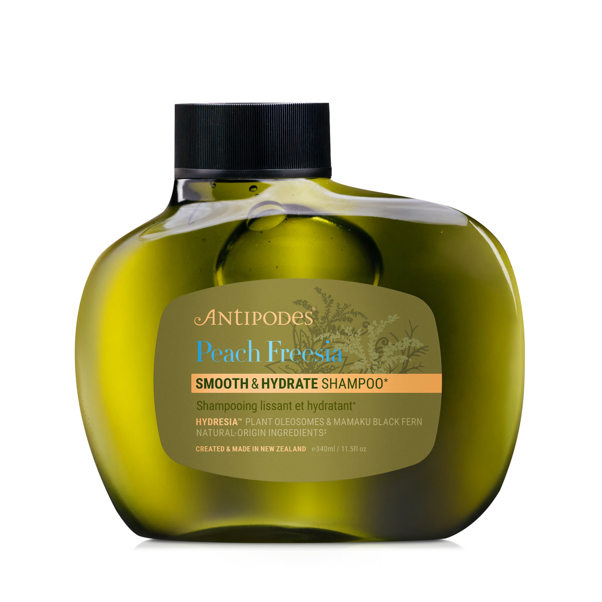 Antipodes Peach + Freesia Smooth & Hydrate Shampoo 340ml