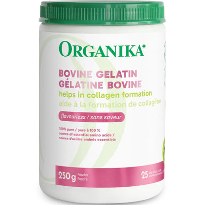 Flavourless, 250g | Organika Bovine Gelatin Powder