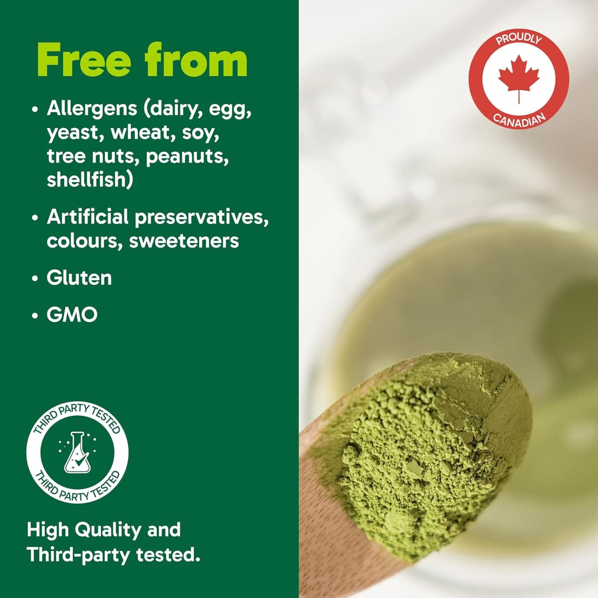 Matcha Green Tea Flavour, 250g | Organika Enhanced Collagen Protein Powder