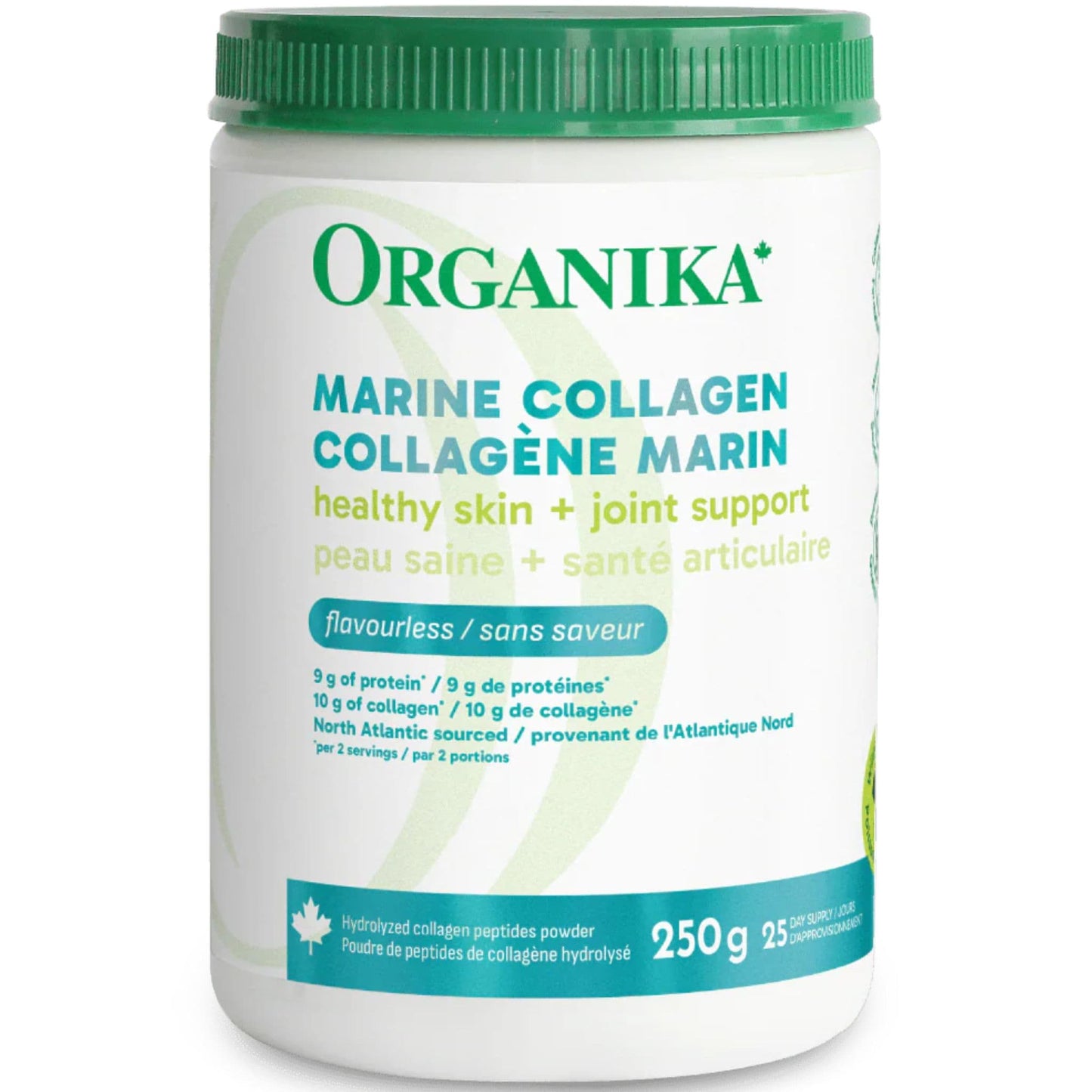 Unflavoured, 250g | Organika Marine Collagen Powder