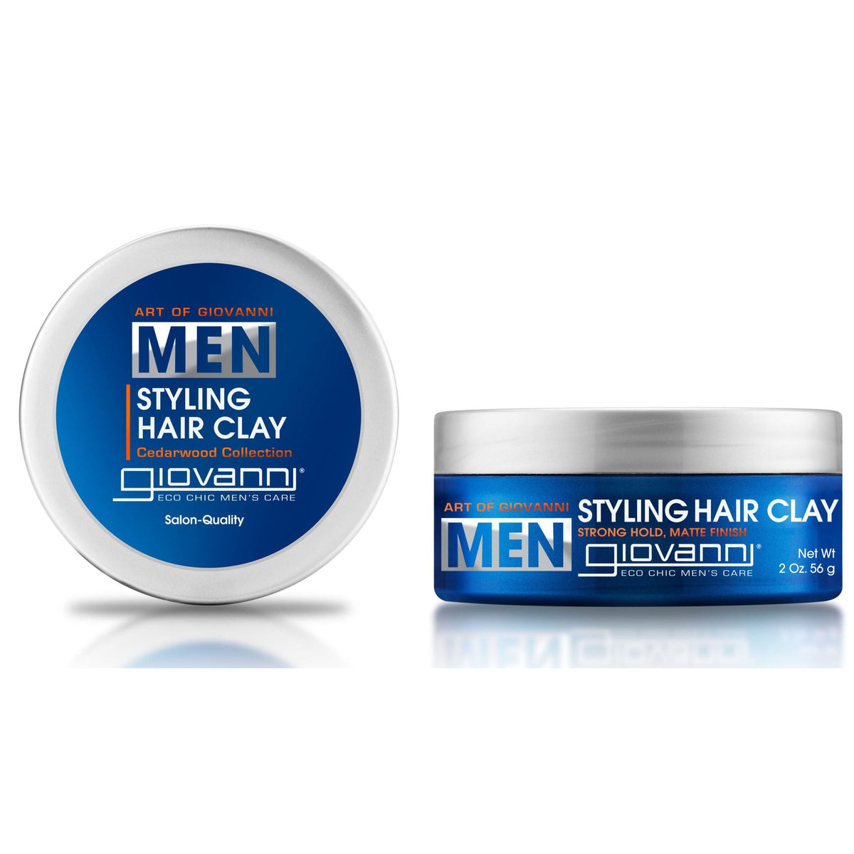 Giovanni Men Styling Hair Clay, 56g